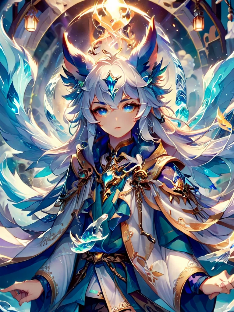 ral-dreamguardian, dream guardian [fire|ice|earth|water], [human|animal], [fox|wolf|animal|bird|dog|dragon] <lora:ral-dreamguardian-sdxl:1>