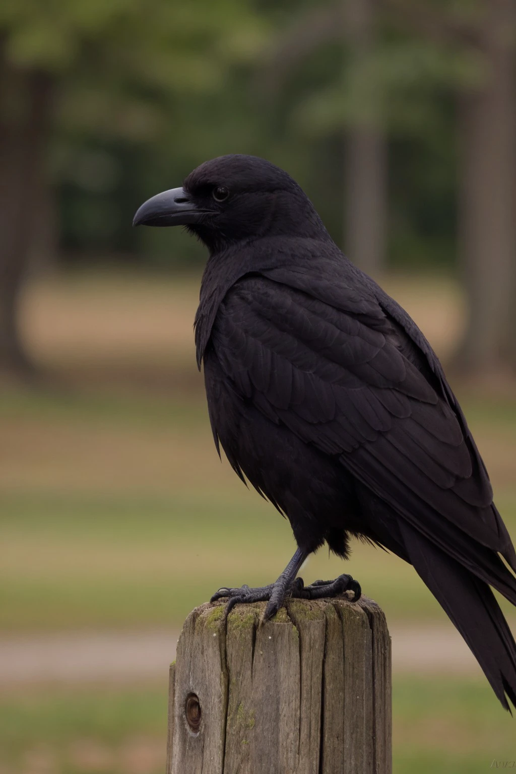 a RAW photo of an american crow, highly detailed feathers