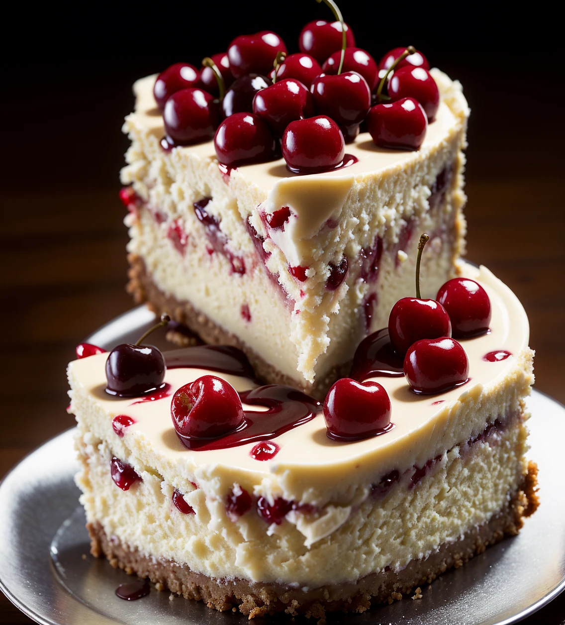 cinematic film still cherry cheesecake with chocolate, delicious, fragrant, detailed professional photography and light, close-up . anime style, key visual, vibrant, studio anime, highly detailed
. shallow depth of field, vignette, highly detailed, high budget, bokeh, cinemascope, moody, epic, gorgeous, film grain, grainy