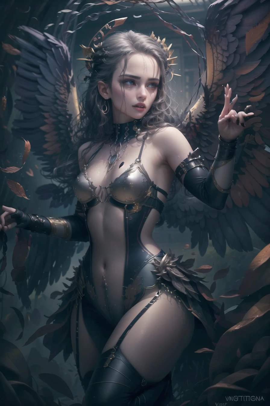 <lora:FAngl-17:1>, FAngl, angel wings, Ultra-detail, (highres:1.1), best quality, (masterpiece:1.3), cinematic lighting