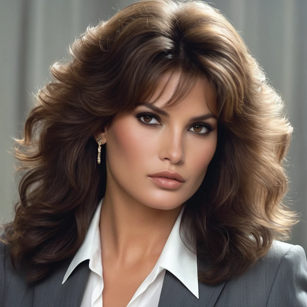 Hyperrealistic art of <lora:Anna Ventura:1.2> Anna Ventura
Perfect Detailed Innocent Looking Epic
a woman with a very large hairdo in a suit Cinematic Film Style, Extremely high-resolution details, photographic, realism pushed to extreme, fine texture, incredibly lifelike