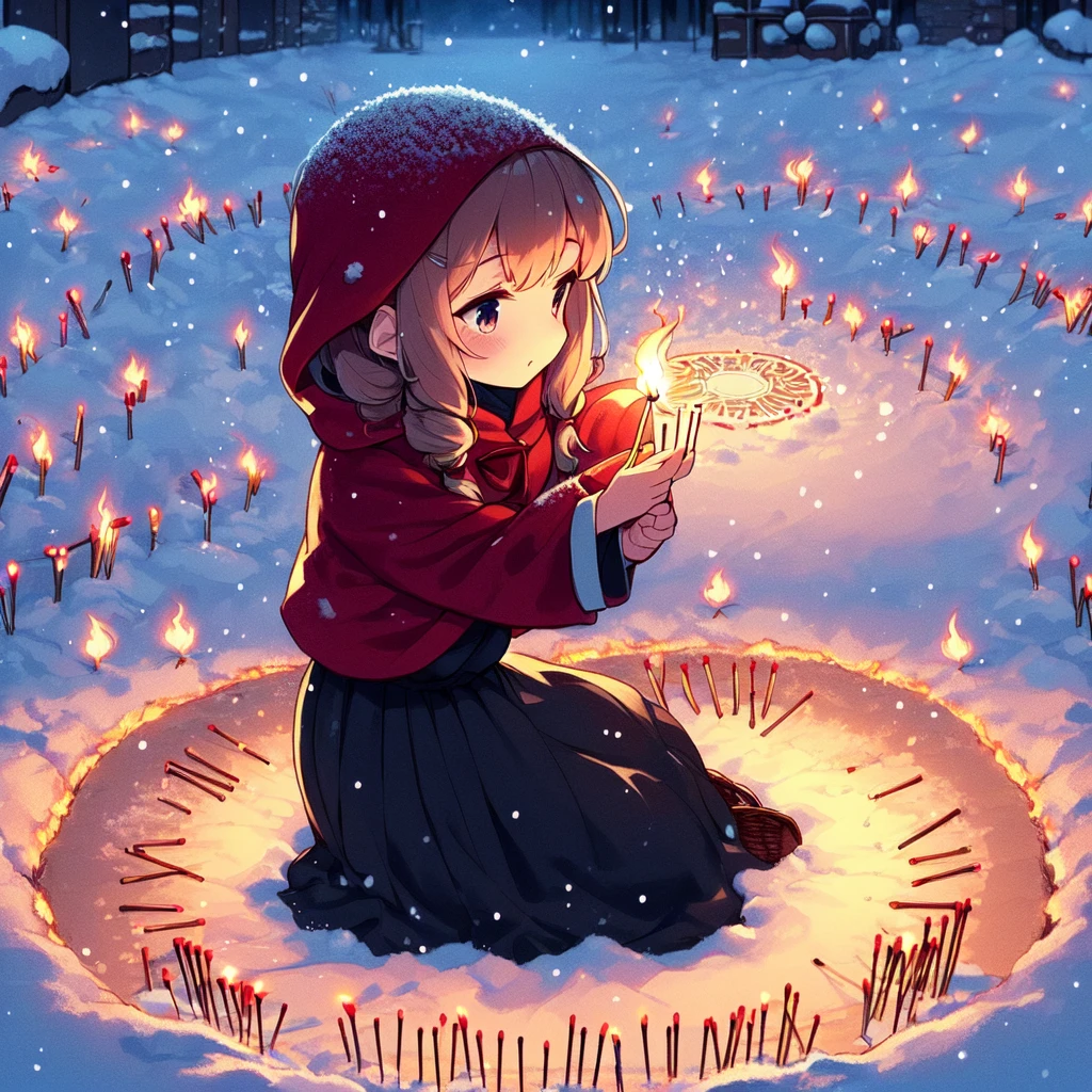 girl like lit match