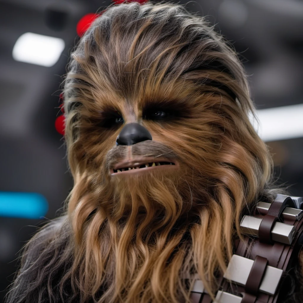 Chewbacca1024, a furry humanoid, full body, detailed eyes, highly detailed, photography, ultra sharp, film, bokeh, professional, 4k <lora:Chewbacca1024:0.8>