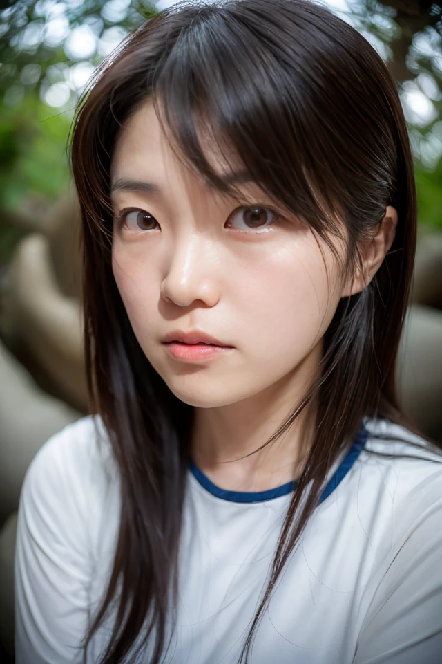 realistic photo of shiho, portrait,
<lora:shihoMegaMixv1:1>, (ao-dai), "Composed facade, lips teasingly apart. Eyes gently squinted, radiating a subdued allure. Cheeks barely colored.", (SIGMA 50 mm F/1.4), "Mystical grove of twisted olive trees.", "Majestic peaks rising above a sea of clouds at dawn."