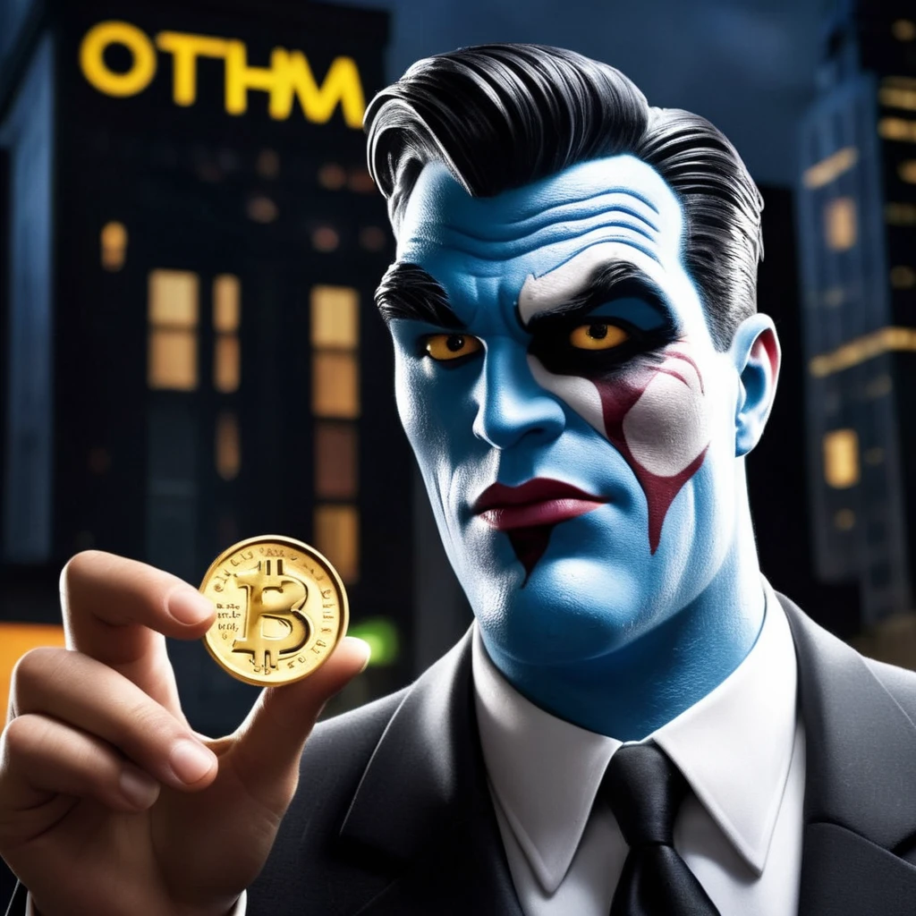 Hyperrealistic art of <lora:Two-Face:1.2>
Two-Face a cartoon character dressed in a suit and tie with a flip coin in Gotham city universe, Extremely high-resolution details, photographic, realism pushed to extreme, fine texture, incredibly lifelike