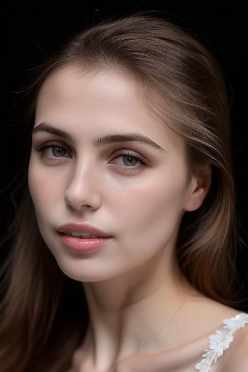 DEN_elle_tan,
(headshot:1.1) portrait on a plain black background, (headshot:1.2), face focus, intricate (beautiful eyes:1.2), (wide open eyes:1.1), Big eyes, clean photo, circle lighting, high contrast,
bokeh, f1.4, 40mm, photorealistic, raw, 8k, textured skin, skin pores, intricate details <lora:epi_noiseoffset2:1>, epiCRealism