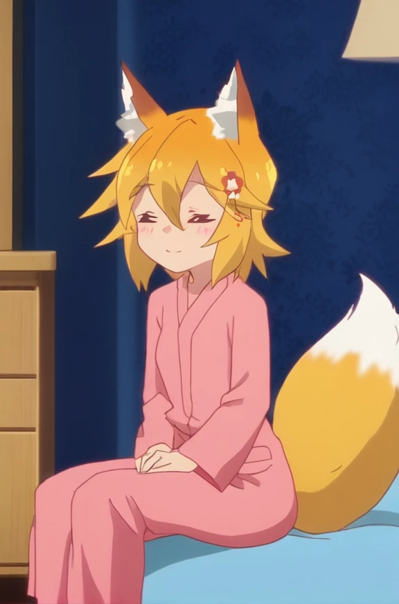 senko-san, nude, (nsfw), blush, cowboy shot, nipples, pusy