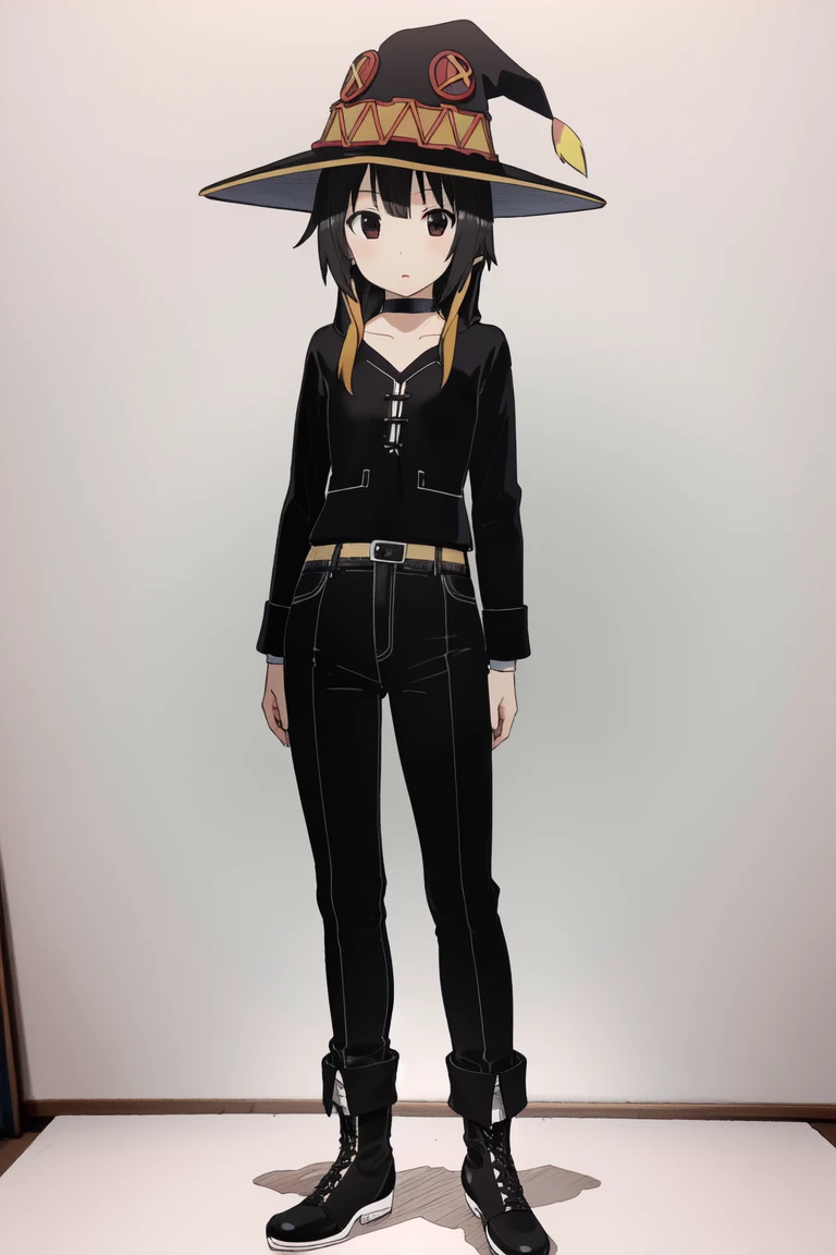 <lora:meguminV3:0.7>
Megumin, full body, masterpiece, best quality, 8k, detailed, looking at viewer, sketch, monochrome, pencil drawing