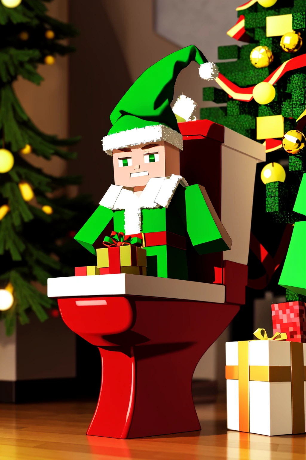 SuperXmasToilet