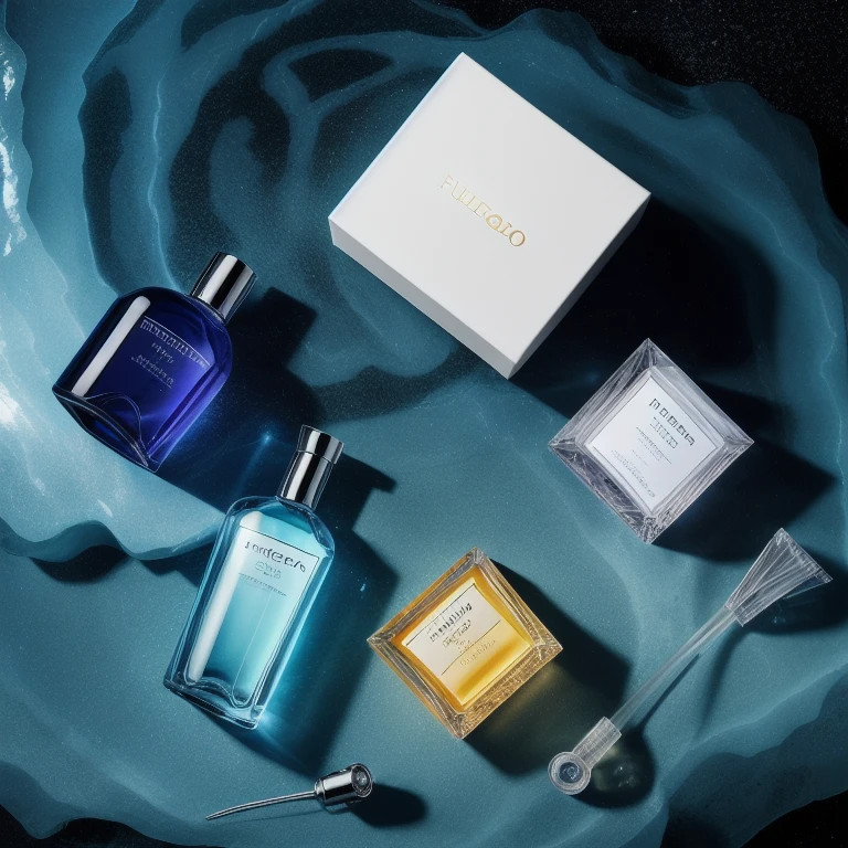 (masterpiece:1.21),(bestquality:1.21),8k,high detailed,ultra-detailed,photography,award winning,documentary,sharp focus,dslr,ultra quality,Fujifilm XT3,crystal clear,8K UHD,high detail,ultrarealistic,cosmetic,a bottle of perfume with ice on the ground,nekro iii,starry sky,promotional image,deep blue ocean color,luxurious onsens,images on the sales website,megara,commercial shot,deezen,official product image,by Ueda Fumito,iceberg,detailed product image