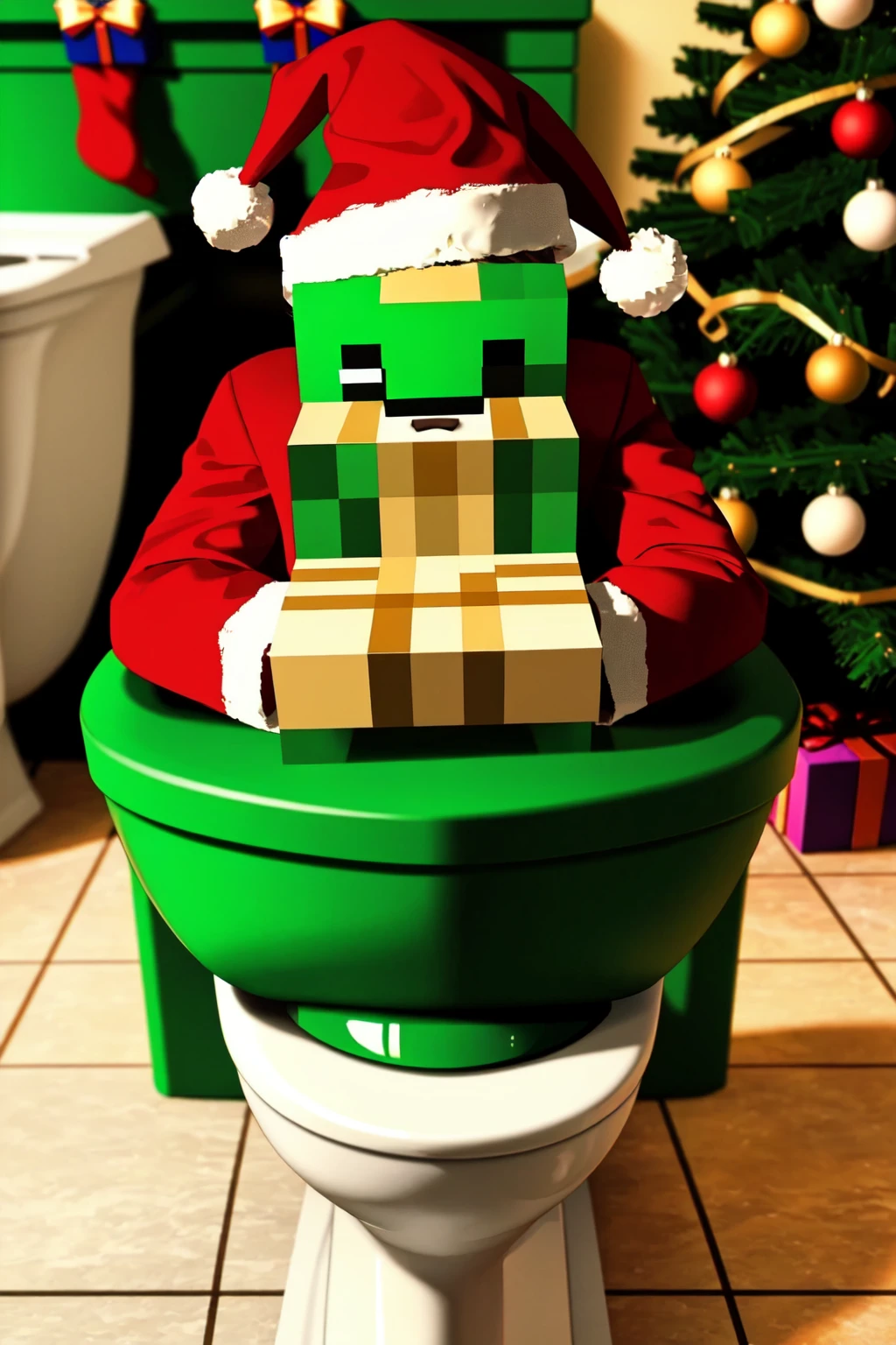 SuperXmasToilet