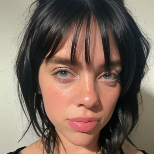 <lora:Billie2-10:1> foto retrato, masterpiece, best quality, messy hair