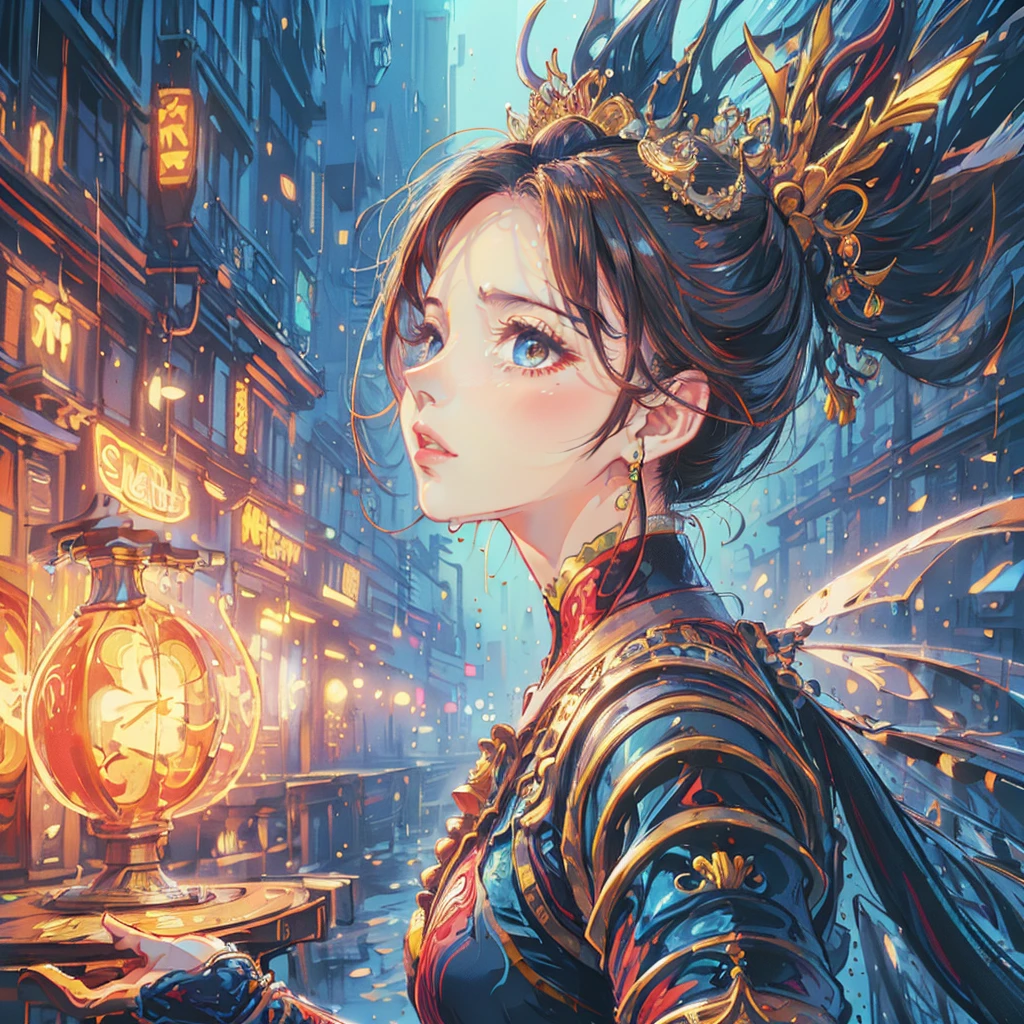 chengzhi,juice,
Best quality,masterpiece,ultra high res,<lora:20231208-1702039792303-0020:0.7>, magical composition, ambient light, dynamic dramatic cinematic color, refined, rich deep colors, exquisite detail, heavenly atmosphere, expressive, epic, stunning detailed, brave