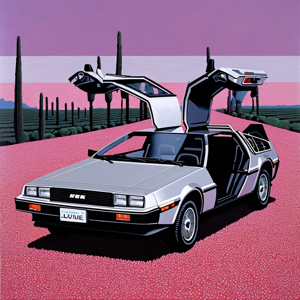 hiroshi_nagai, delorean