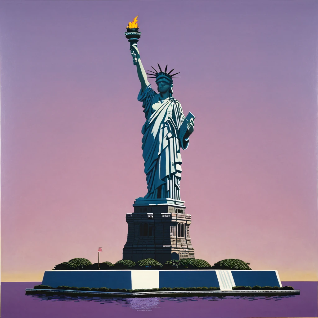 hiroshi_nagai, the statue of liberty