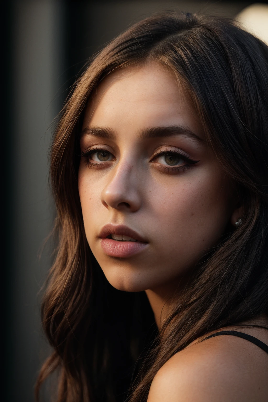 Photorealistic image of ((gorgeous:1.2)) ((topless)) ((nude)) Jenna Ortega, slender, (masterpiece:1.0), (best quality:1.0), (ultra realistic:1.0), (detailed:1.0), ((1girl)), ((fingering herself:1.2)) in (missionary pose sex) with ((spreads legs)), ((perfect shaved vagina)), in the ((train)), with perfect nipples, sharp focus, 35mm, realistic shadows, refraction, photorealistic, 4K, RAW, best quality, sharp, highly detailed face, realistic details, hard focus, film grain, (((full body portrait))), prophoto rgb, 16bit, fuji gfx 100s, light leak, vignette, matte shadows