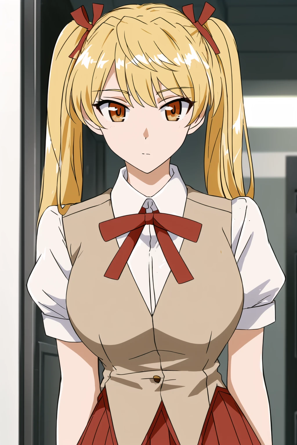best quality,masterpiece,looking at viewer,huge filesize,full body,
depth of field,<lora:103423215:0.5>,1girl,breasts, sawachika eri,blonde hair,twintails,orange eyes,long hair,school uniform, <lora:002-æ ¡åæ¨¡ç³å¤§ç-æ³½è¿ç±çV2:0.7>