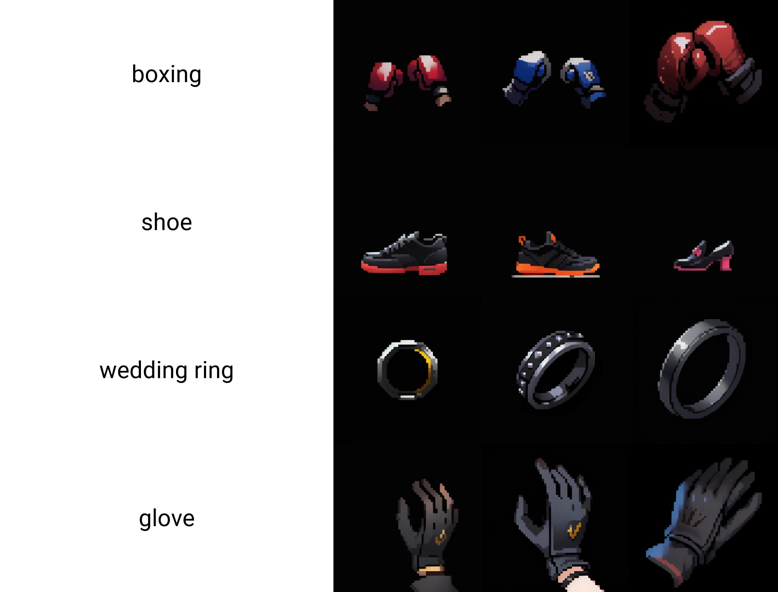 boxing,game icon,Simple background, pure black background <lora:pixel (1):1>, masterpiece,best,quality