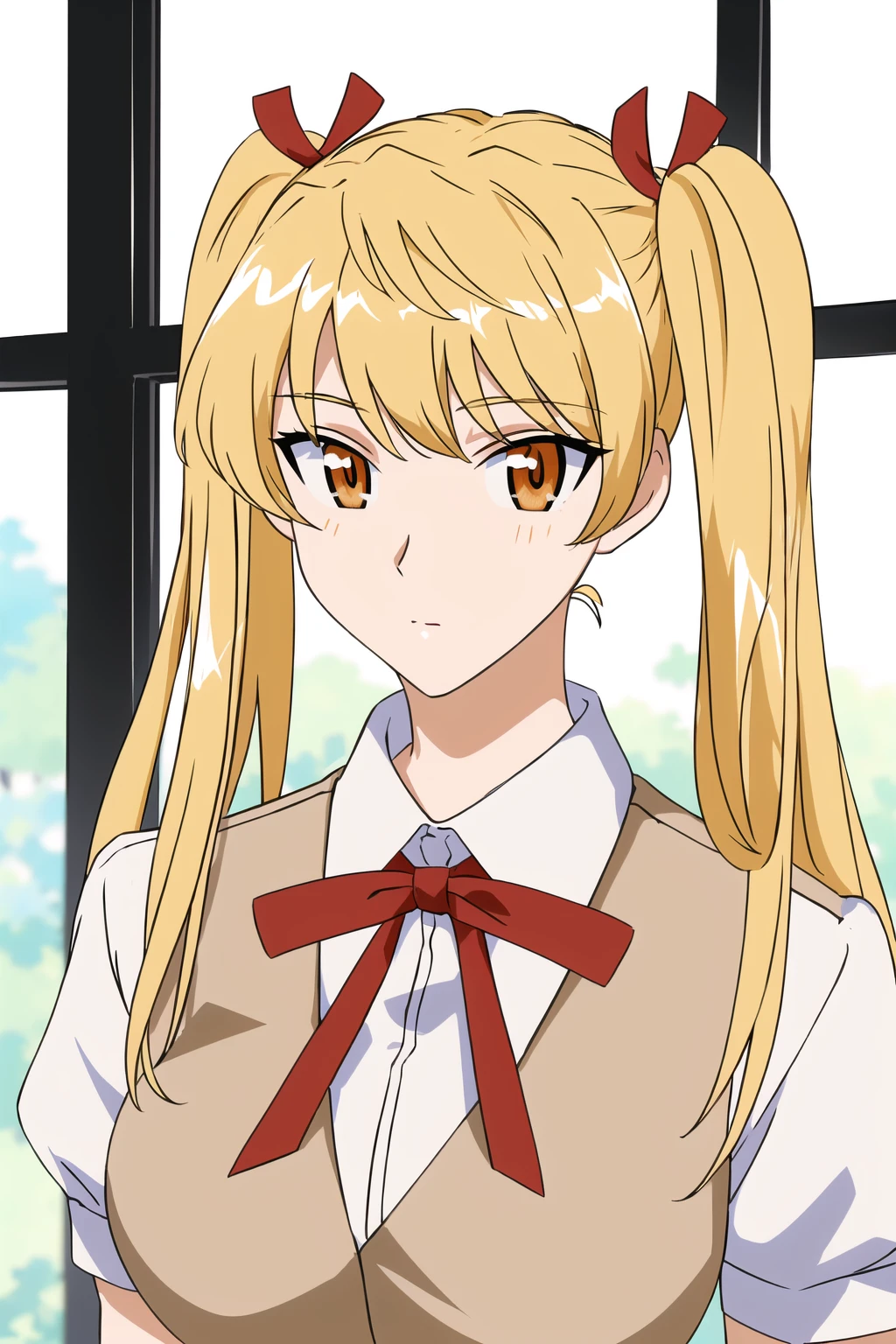 best quality,masterpiece,looking at viewer,huge filesize,full body,
depth of field,<lora:103423215:0.5>,1girl,breasts, sawachika eri,blonde hair,twintails,orange eyes,long hair,school uniform, <lora:002-æ ¡åæ¨¡ç³å¤§ç-æ³½è¿ç±çV2:0.7>