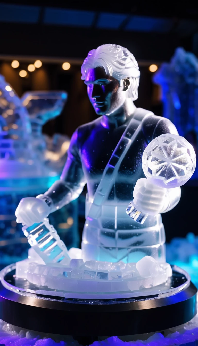 Ice Sculpture LoRA XL