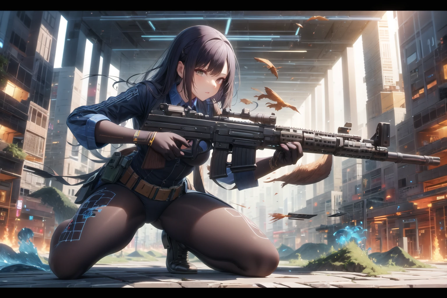 masterpiece, best quality, codestyle, gun, pistol <lora:CodeStyle (half generic class)_564920:1>
