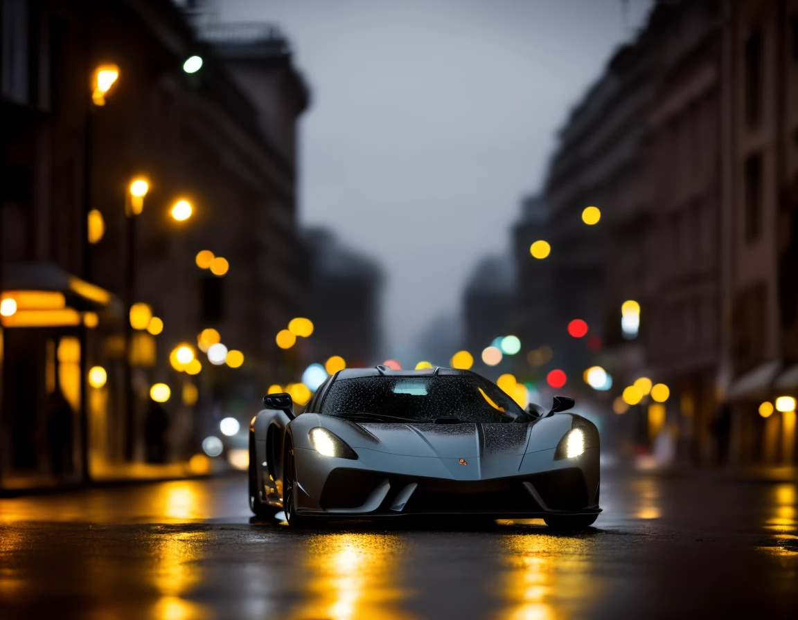 award winning photo of a sportscar wet with dew on a city street at night, extremely detailed, intricate, high resolution, hdr, cinematic lighting, trending on artstation, <lora:kkw-better-v1.0a:0.38>, kkw-ph-1, kkw-NaturalLight, <lora:kkw-LightControl-v1.0a:.8>