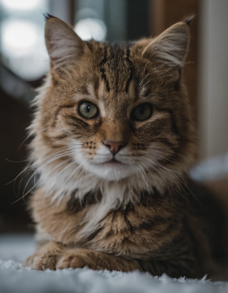cinematic photo, The most amazing dream you ever had about a cat, Documentary photograph, highly detailed, ultra detailed, ultra realistic, trending on Artstation, Octane render, 8k, hyperrealistic, masterpiece, sharp focus, post processing, dslr, filmic photograph, cgisociety, Unreal Engine 5, 35mm photograph, film, bokeh, professional, 4k, highly detailed,
