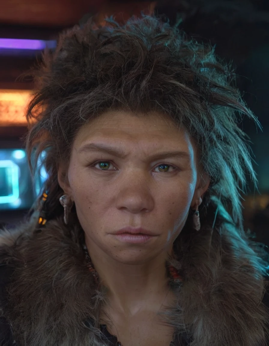Woman Neanderthal-Lora v1.0