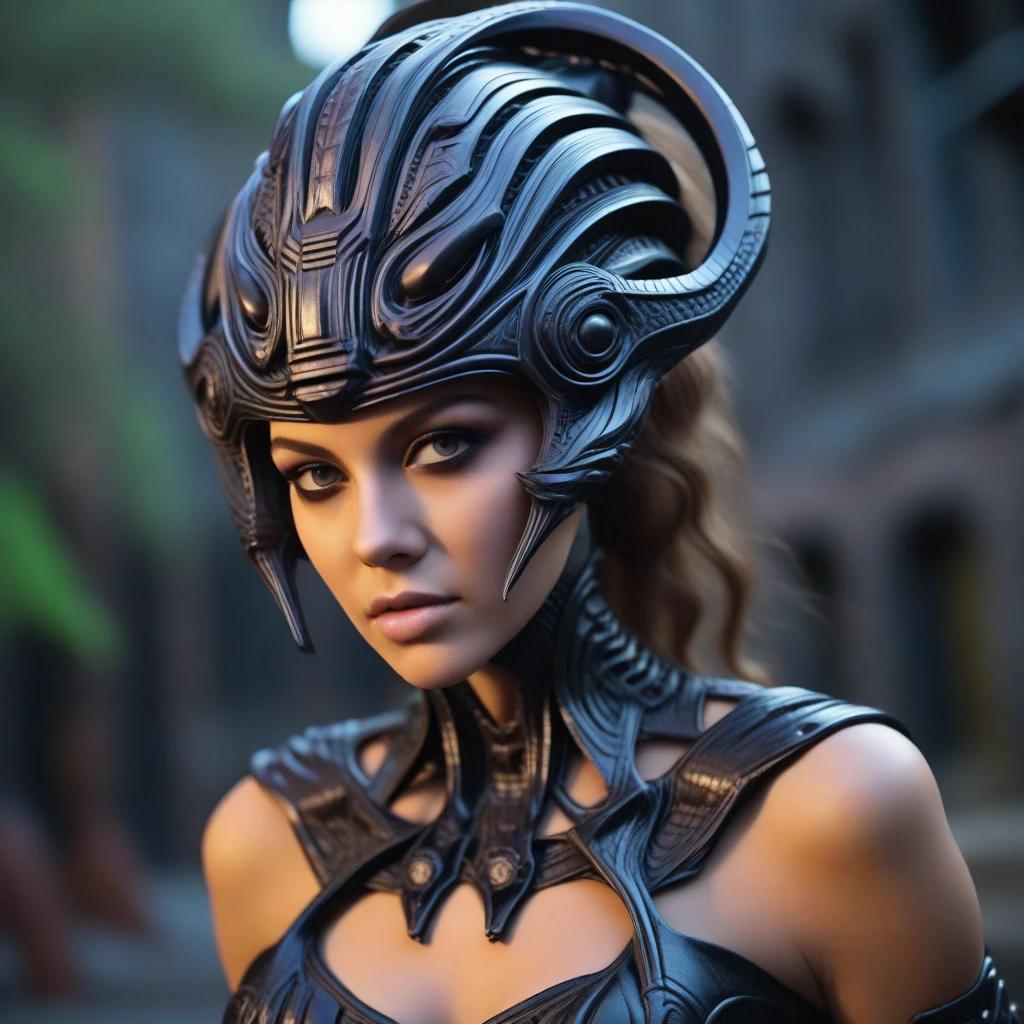 (gigercraft:1.35) woman, alien, (thm style,:0.55)