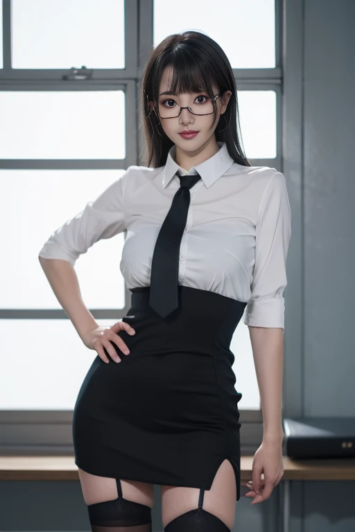 (eri kitami) cosplaying as (latex nurse),