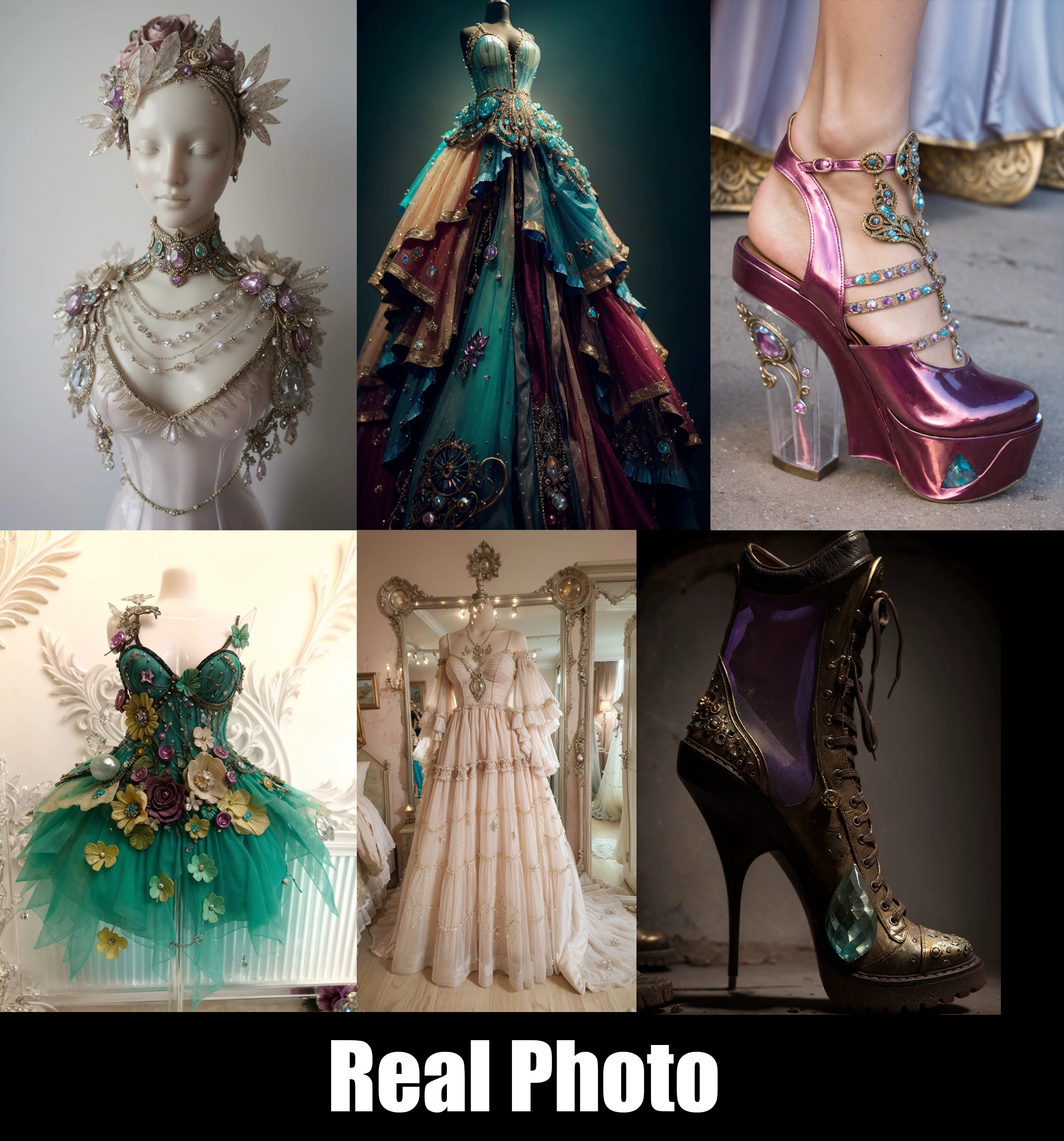 dress transparent, gem, details, detailed scene, magical items, highly detailed scene, masterpiece, 3D, sculptural, textured, handmade, vibrant, fun,  Textured, distressed, vintage, edgy, punk rock vibe, dirty, noisy