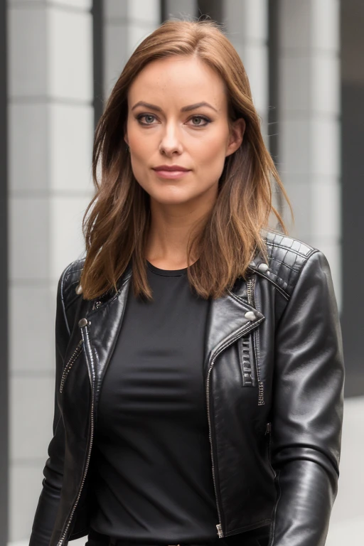 0l1v14w, face closeup, leather jacket <lora:0l1v14w:1>