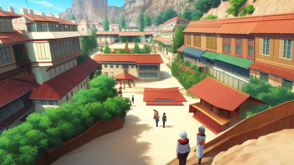 Konoha Background, people