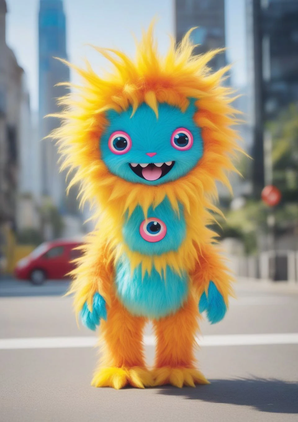 masterpiece, best quality, the cutest monster in the world
