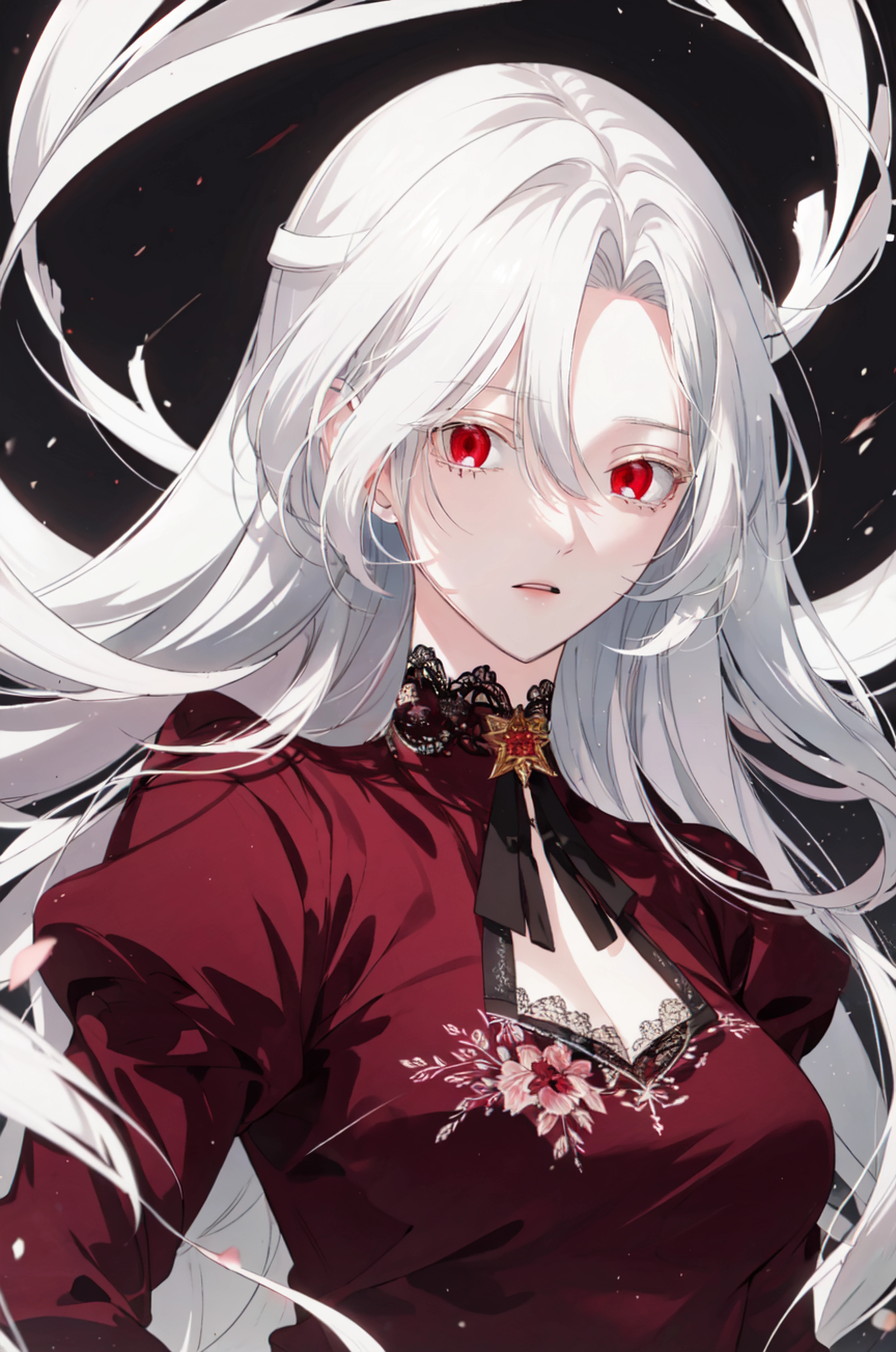 Lady silver lily, Raviel Ivansia, SSS-Class Suicide Hunter