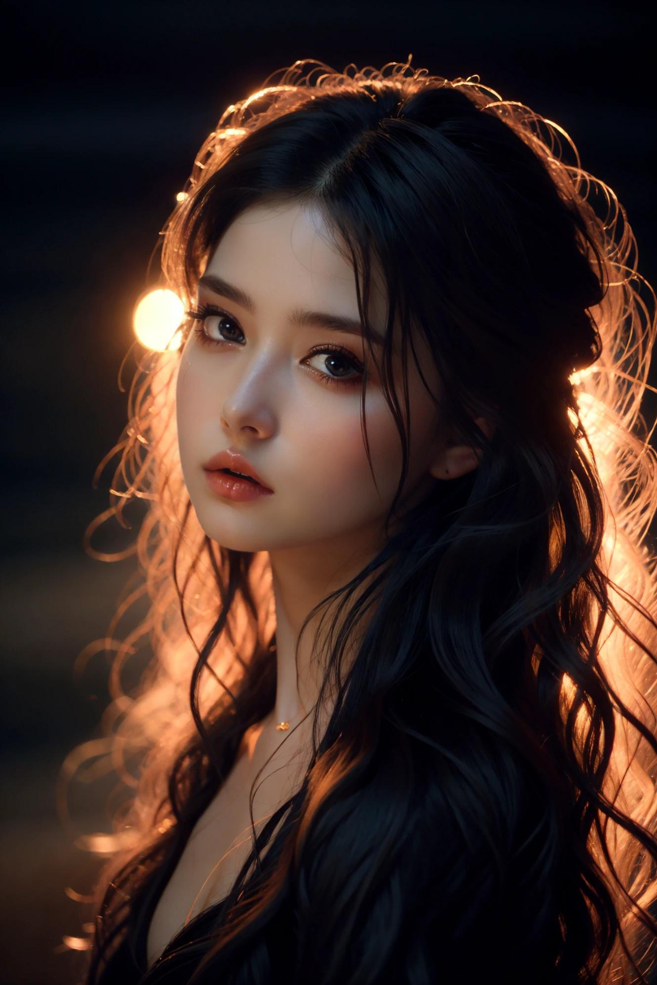 portrait of 1girl by Bill Henson,depressed,tears,streaming tears,ruins,shadows,dramatic lighting,sunset,
contemporary,dark,expressionism,dystopia,industrial, prettyBlue eyes<lora:~Q?-m@8 pretty:0.8>