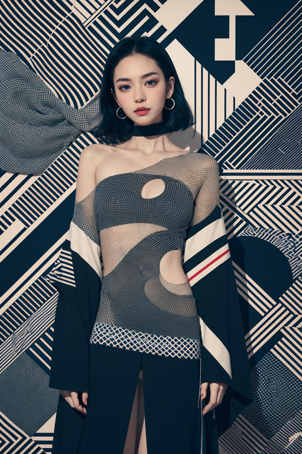 Geometric design style几何设计风格lora v1.0