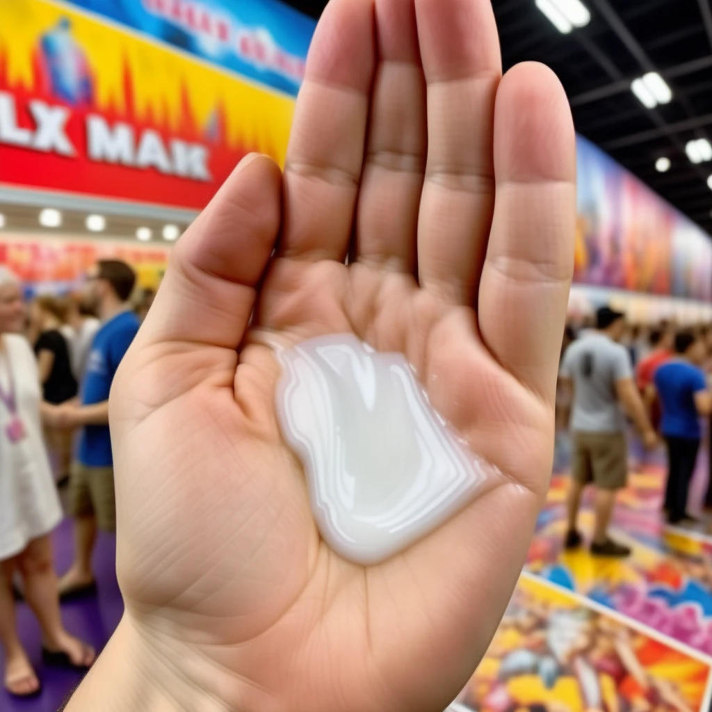 lotion display pose | SDXL v1.0