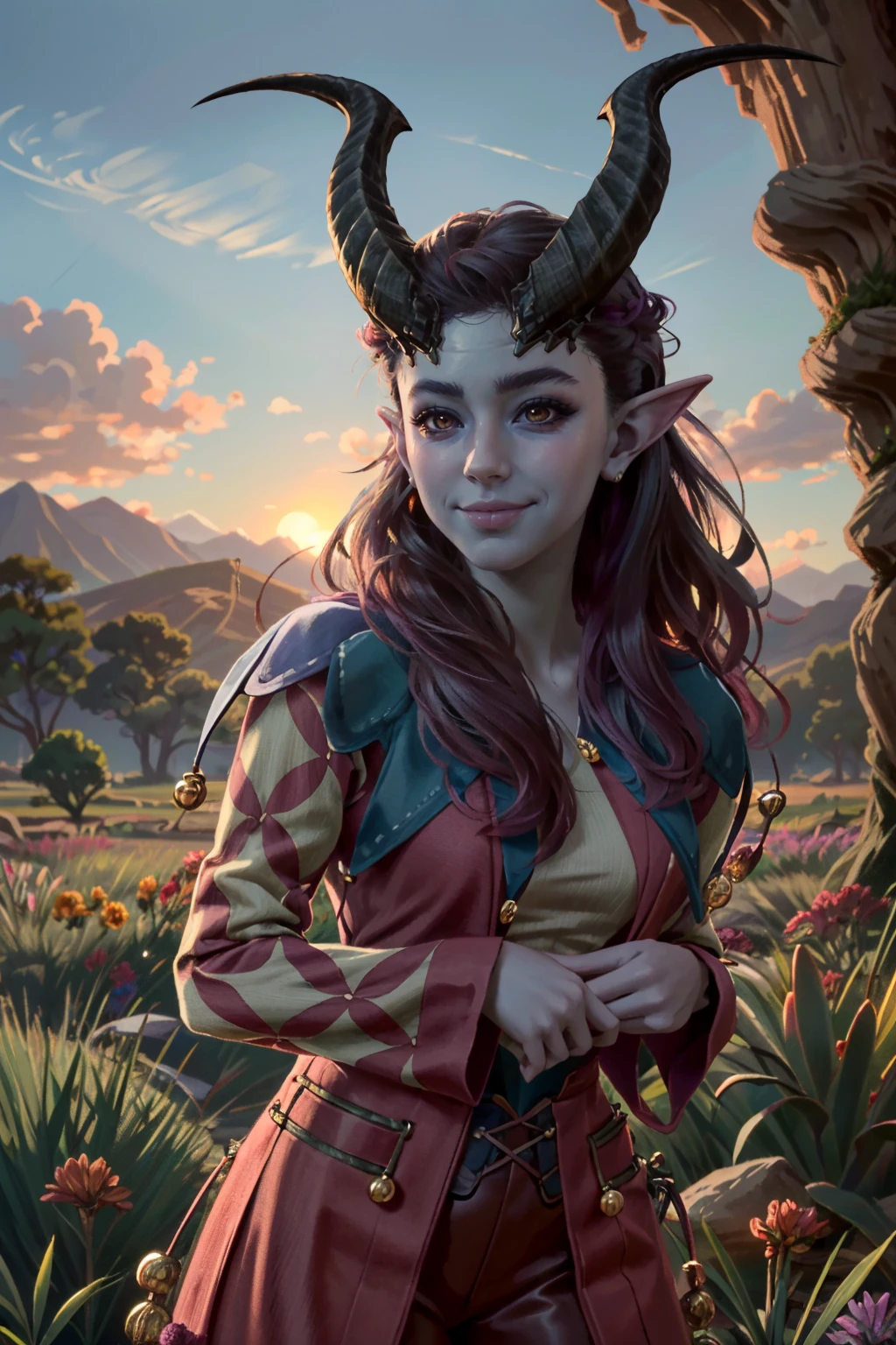 uploaded on e621, (by Kenket:0.4),(by Arthur Lismer:0.6), (by pixelsketcher:0.8), BREAK, anthro female (dragon:1.3) wearing a long red dress perfect breasts, sitting in a garden, background in the style of studio ghibli, happy, cinematic lighting, scalie, (detailed big blue eyes:1.2),(detailed skin, detailed scale texture:1.2), first person view, BREAK, (cute, round face, chibi:1.2), ivory horns, from side, professional photoshoot, detailed background, undressing, partially clothed, sexy, (realistic image:1.2), (photograph:1.3),photorealistic, hyperrealistic, sharp focus, perfect lighting, studio lighting, pink, kneeling, (half-closed eyes, alluring face:1.2),