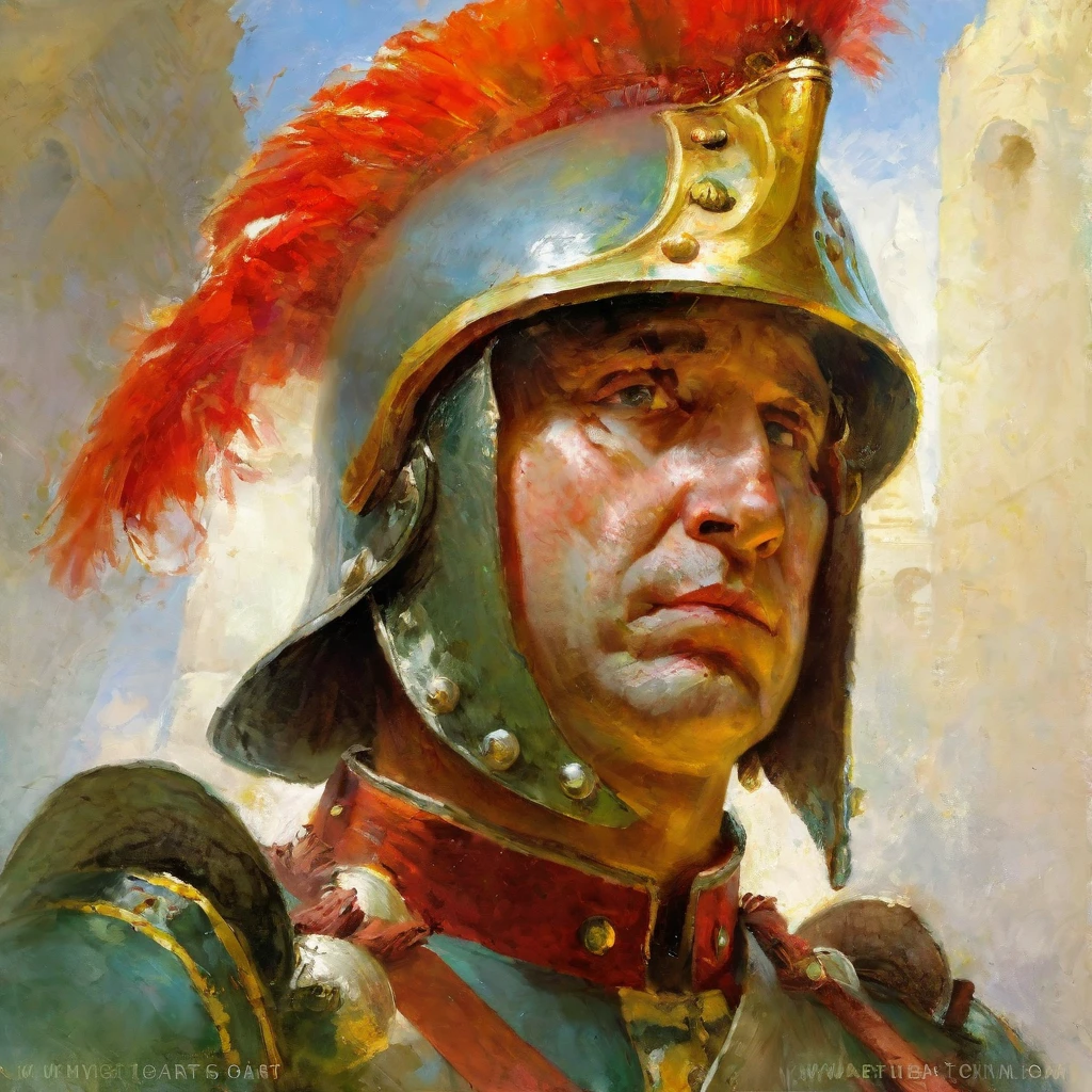 kerokeyart,
Ancient European soldier in helmet and uniform,
Best quality and rich in detail <lora:kerokeyart:1>