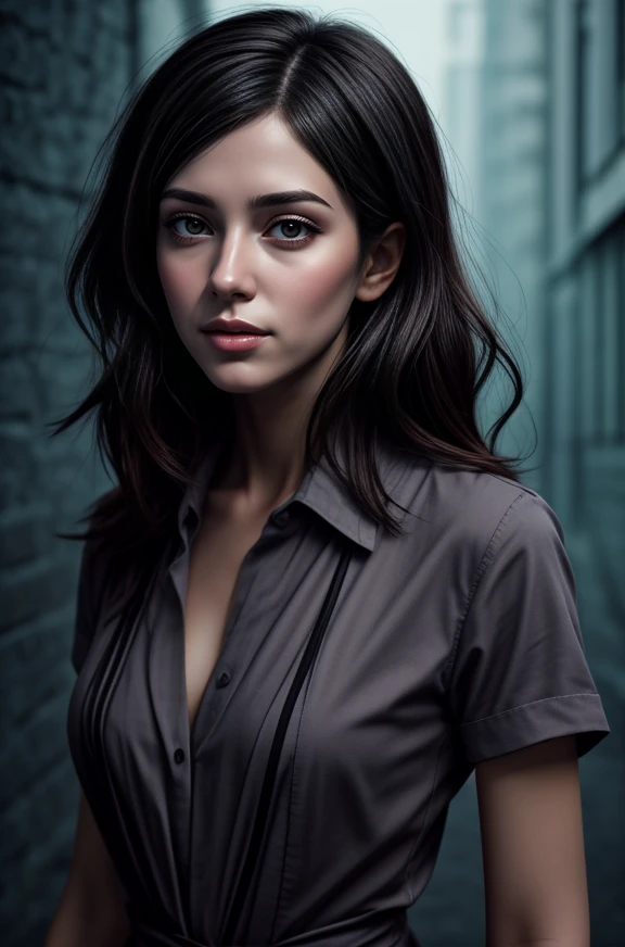 A photo of a beautiful cute young woman medium hair, character concept art, by conrad roset, greg rutkowski and makoto shinkai, detailed, soft lighting, <lora:Detail Slider V2 By Stable :0.4> <lora:NOISEOFFSET_V2_BY_STABLE_YOGI:0.8>
