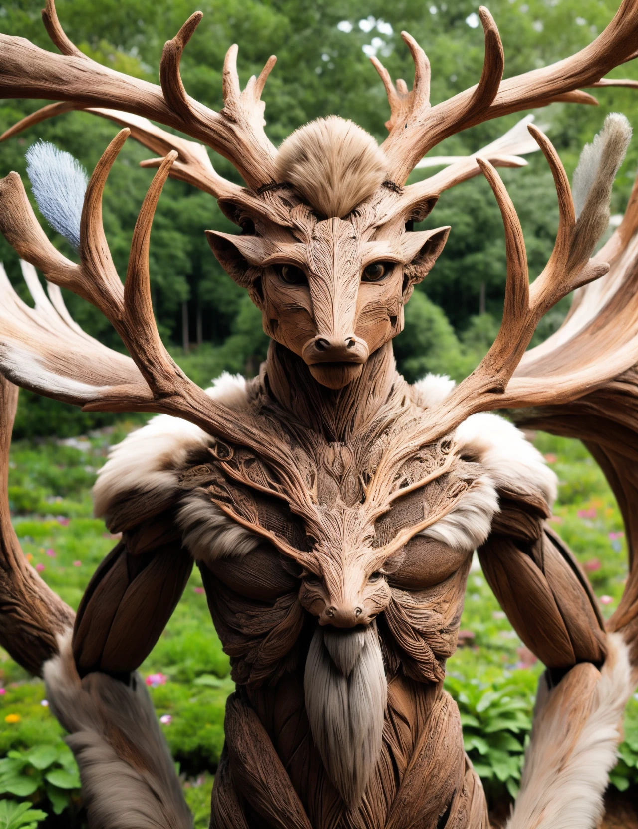 hyper detailed masterpiece, dynamic, awesome quality, DonMR31nd33r, harpy, 1 feet small, humanoid, earth-dwelling humanoid being, affinity with the earth and nature, gardening and craftsmanship, fantasy <lora:DonMR31nd33r:0.8>