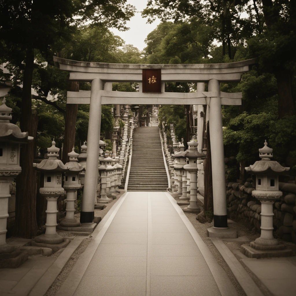 cinematic still best quality, ultra-detailed,
jinzya, shrine, scenery, tree, outdoors, torii, real world location, stone lantern, sign, stairs, road, day, realistic, photo background, photo (medium), photorealistic
<lora:sd_xl_offset_example-lora_1.0:0.5>   <lora:Jinzya_SDXL_V1:1> . emotional, harmonious, vignette, highly detailed, high budget, bokeh, cinemascope, moody, epic, gorgeous, film grain, grainy