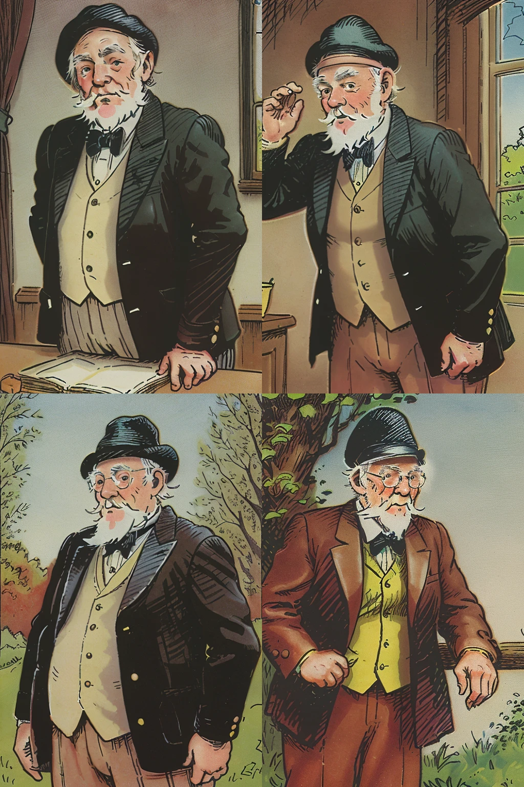 <lora:alfredbestall:1> bestall, an old gentleman