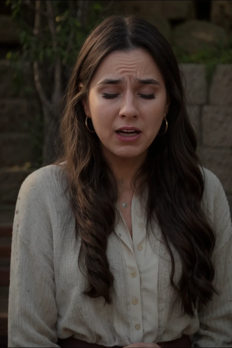 medium portrait photo of taylor_lorenz, ugly crying, running makeup, makeup, 8k uhd, high quality, dramatic, cinematic <lora:taylor_lorenz_10-000009:0.75>