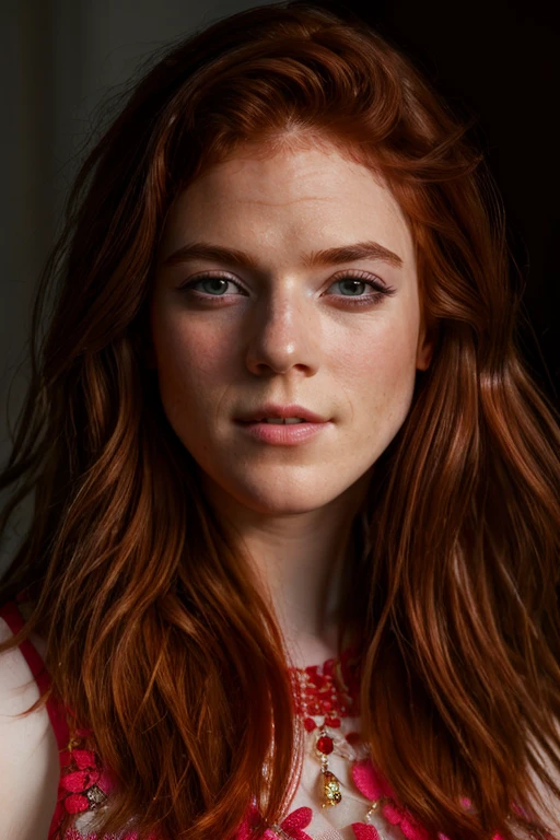 <lora:Rose_Leslie:1> masterpiece, best quality, detailed face, a mature r1873l, 1girl, solo, red hair,