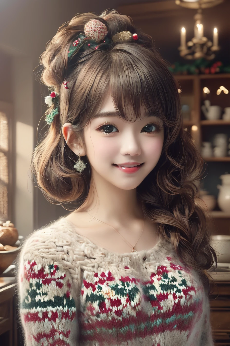 (beautiful_mistake-6500:0.8)masterpiece, best quality, christmassweater, christmas, solo,guy, smile, looking at viewer, male, detailed face, short hairs, fashion,
weater, long sleevesindoors <lora:world_christmassweater-20:1.0>