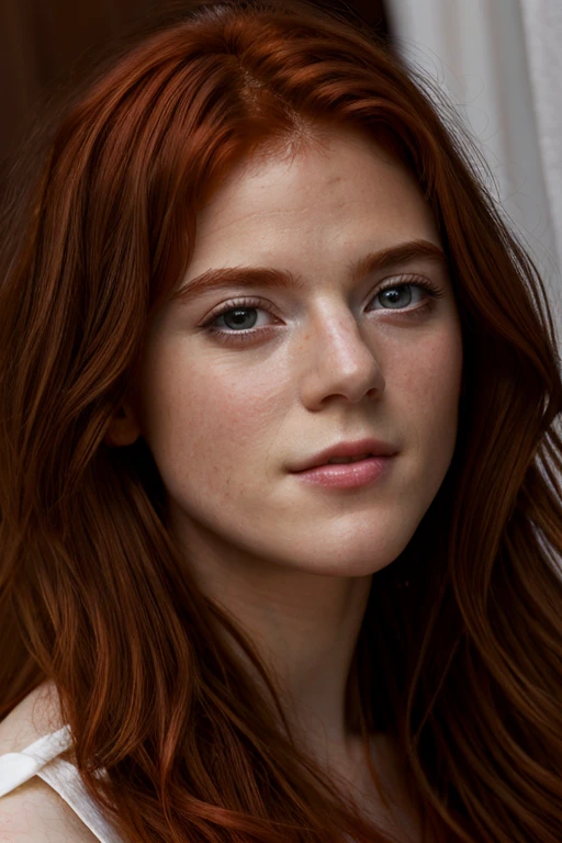 <lora:Rose_Leslie:1> masterpiece, best quality, detailed face, a mature r1873l, 1girl, solo, red hair,
