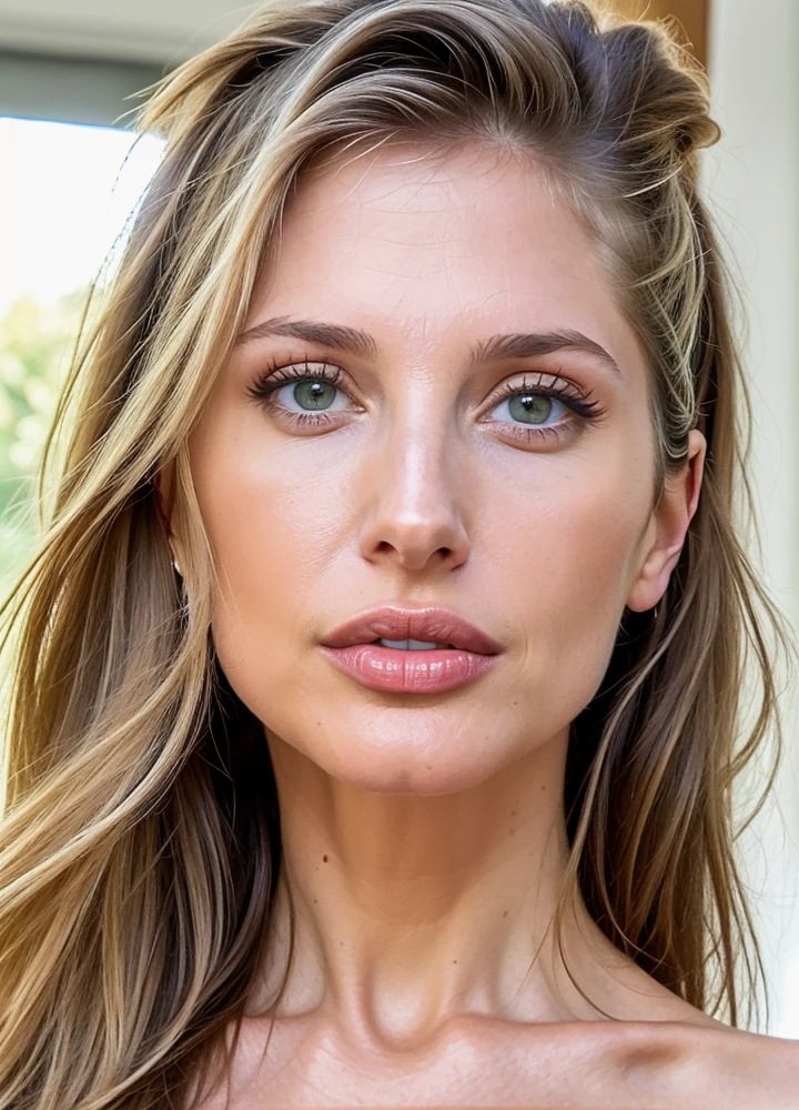close up portrait of amandaeliselee-ti , by Flora Borsi, style by Flora Borsi, bold, bright colours, ((Flora Borsi)), by Ansel Adams