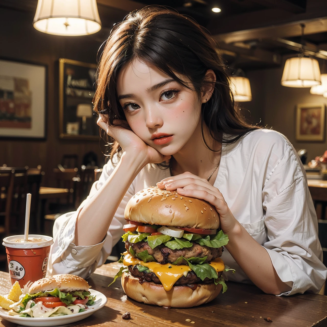 kendeji,food,burger,
Best quality,masterpiece,ultra high res,<lora:è¯å¾·åº v2:0.65>,